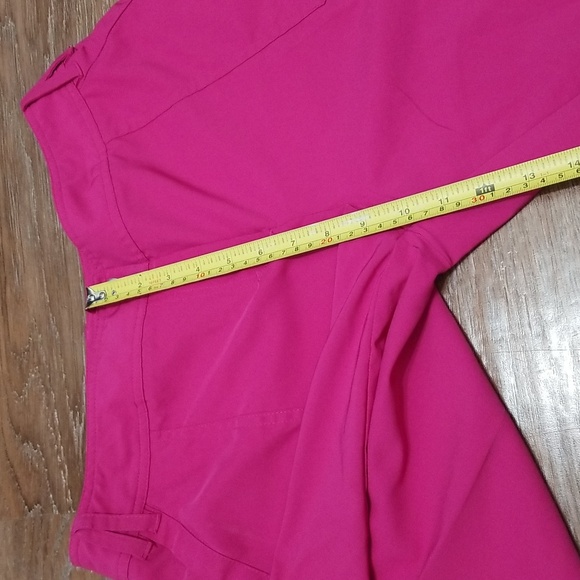 (12) Nivo by Lanctôt Solid Color Barbiecore Golf Athleisure Shorts Vacation - Picture 5 of 8